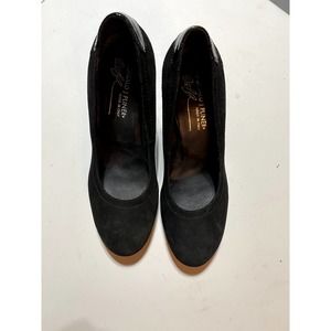 Donald Pliner Black Suede High Heel‎ Pump Size 8.5M